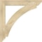 Ekena Millwork Thorton Slat Rough Sawn Bracket, Douglas Fir, 4"W x 32"D x 32"H BKT04X32X32THR06RDF - alternate 4